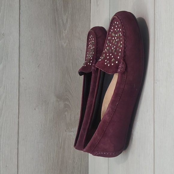 Vionic Women Athens Leather Embellished Loafer Slip on shoes sz 8.5 - Picture 2 of 13